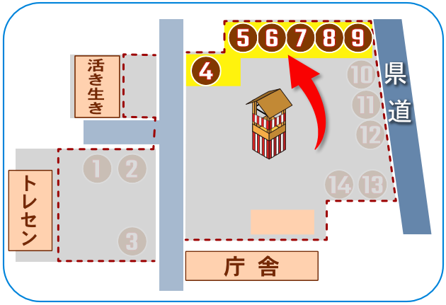 北側エリアマップ